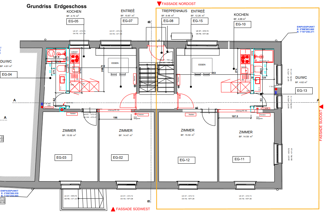 2 ½ Zimmer Wohnung