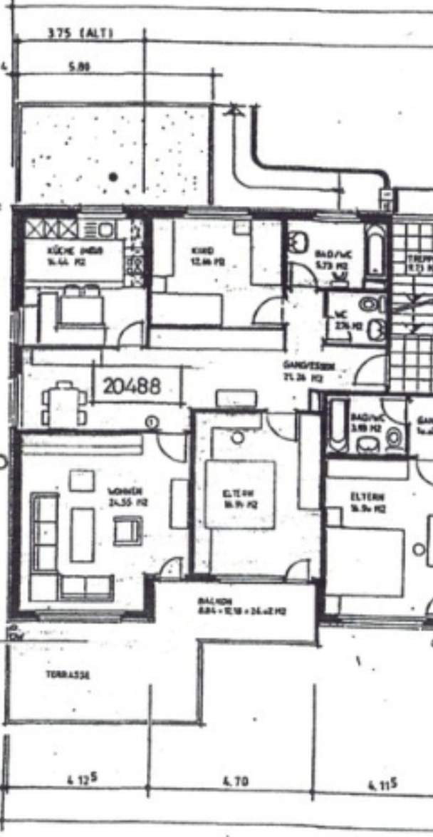 3 ½ rooms apartment