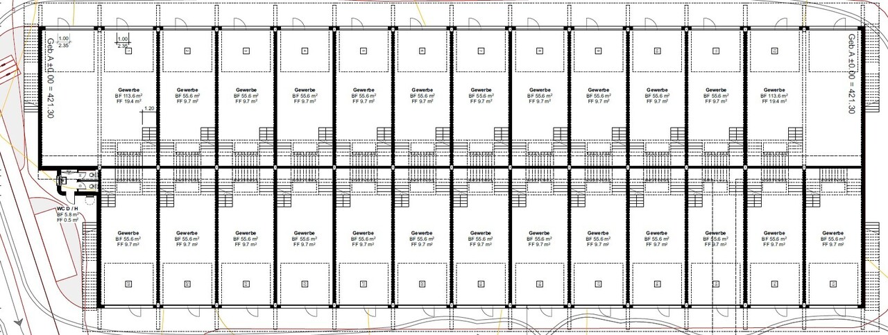 206m² commercial