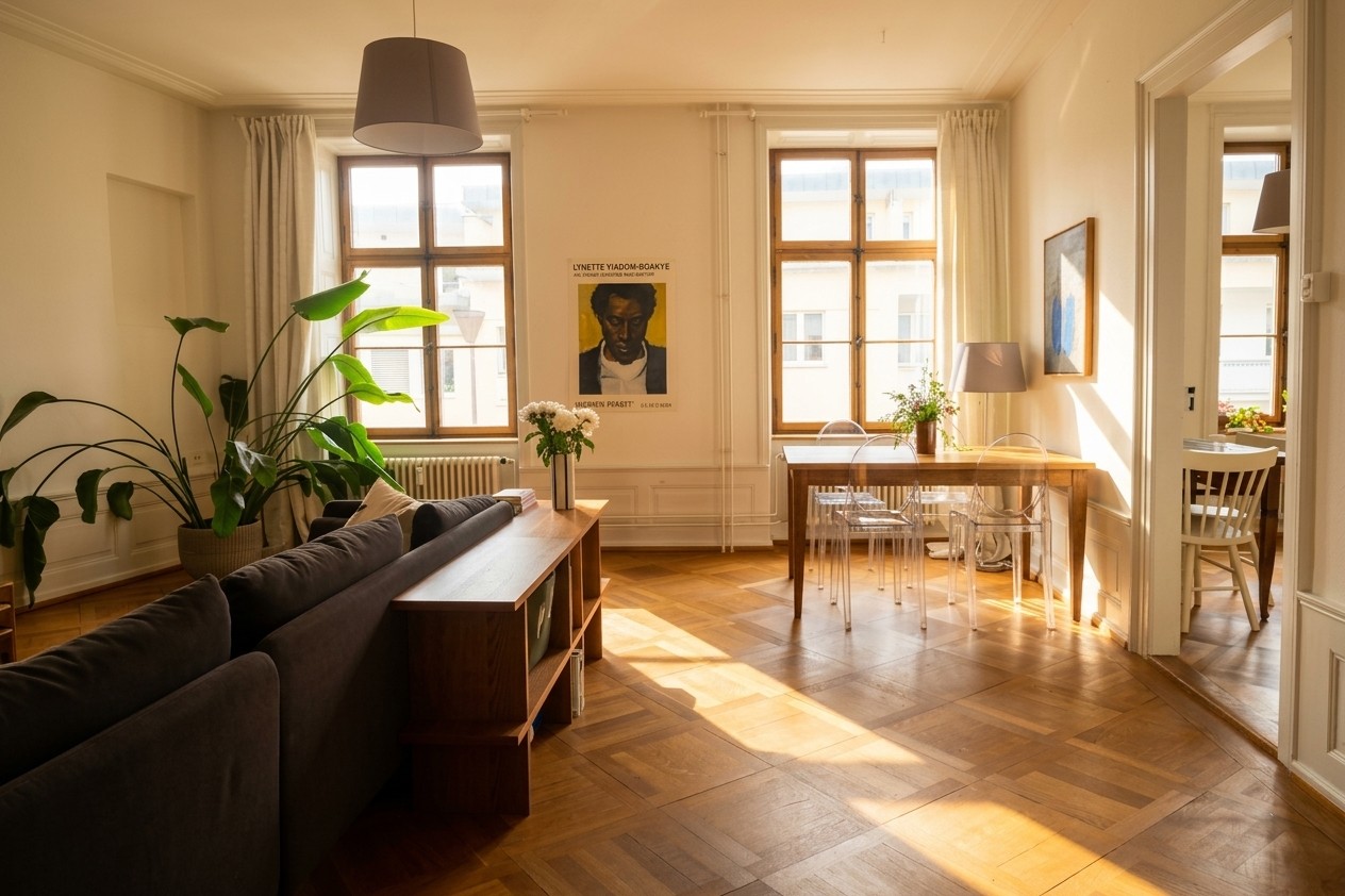 Möblierte 3 ½ Zimmer Wohnung