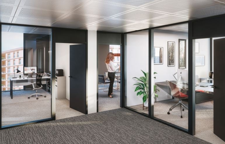 ufficio di 185m²