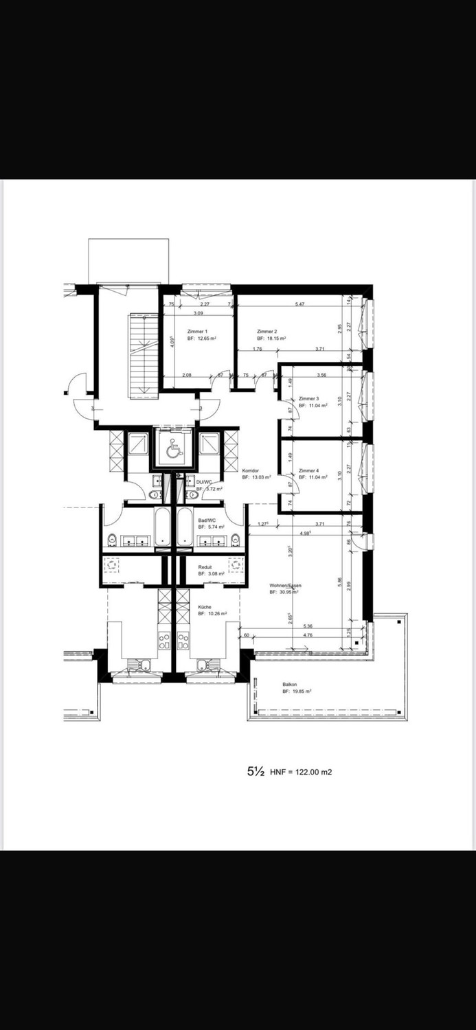 Appartement de 5 ½ pièces