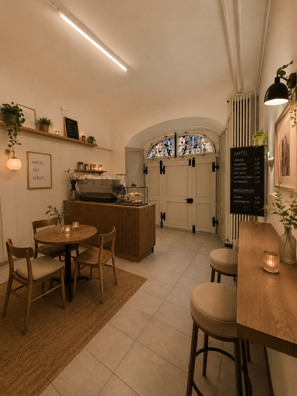 155m² coffeehouse