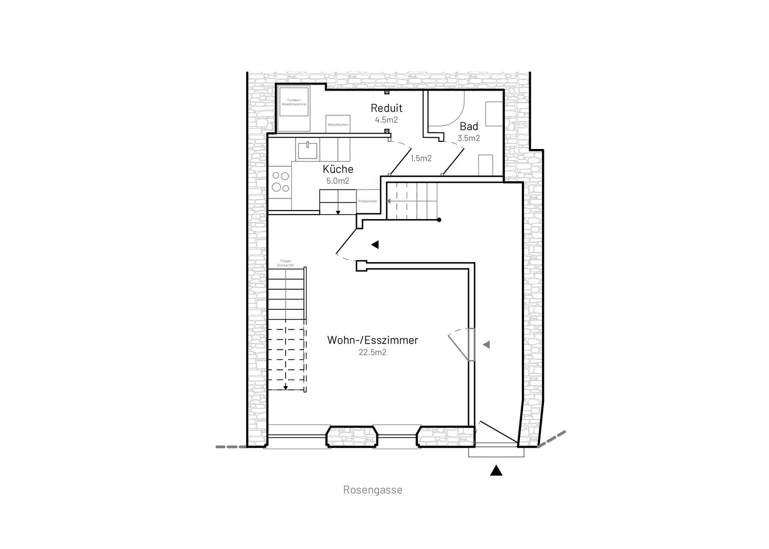 2 ½ rooms apartment