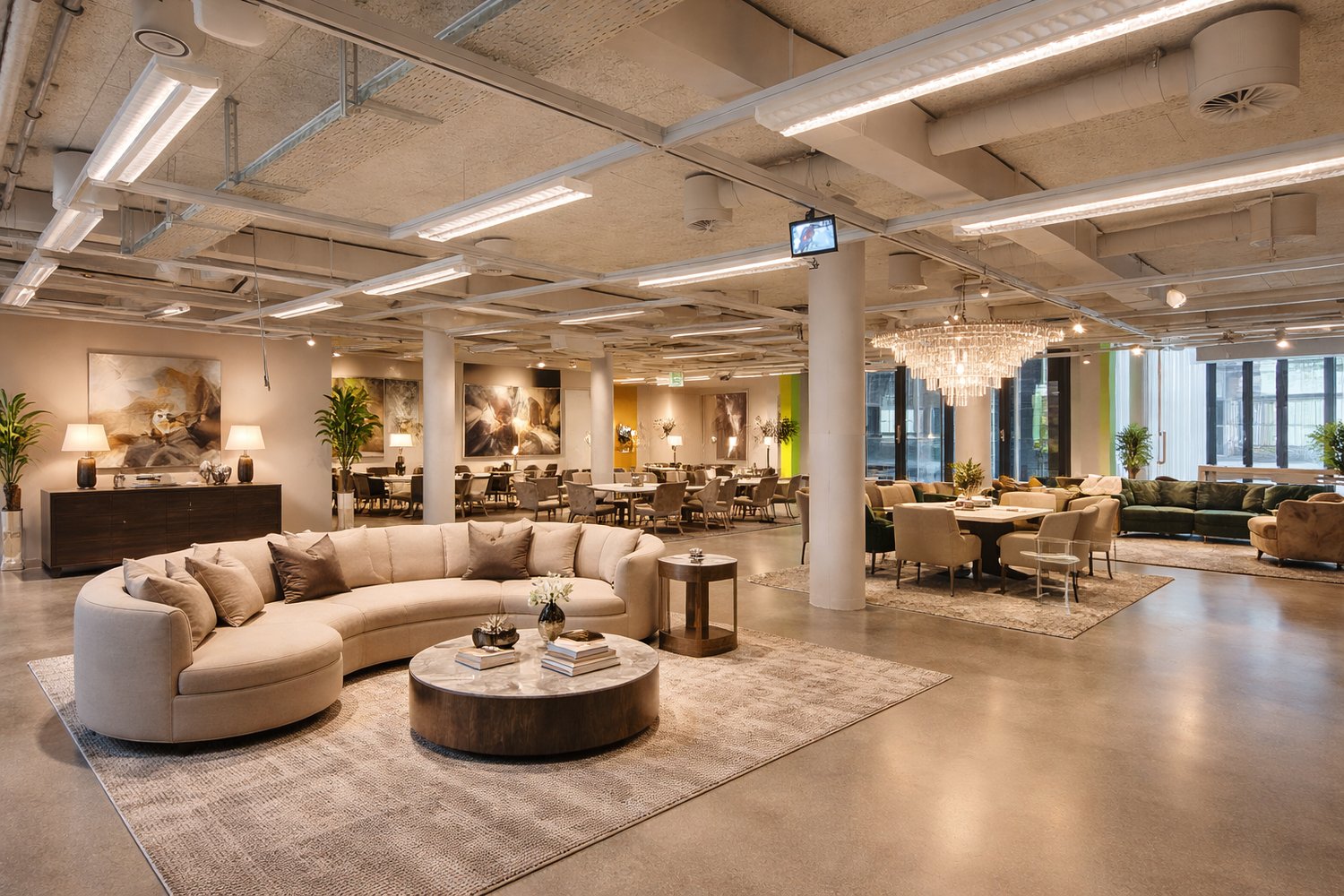 negozio di 633m²