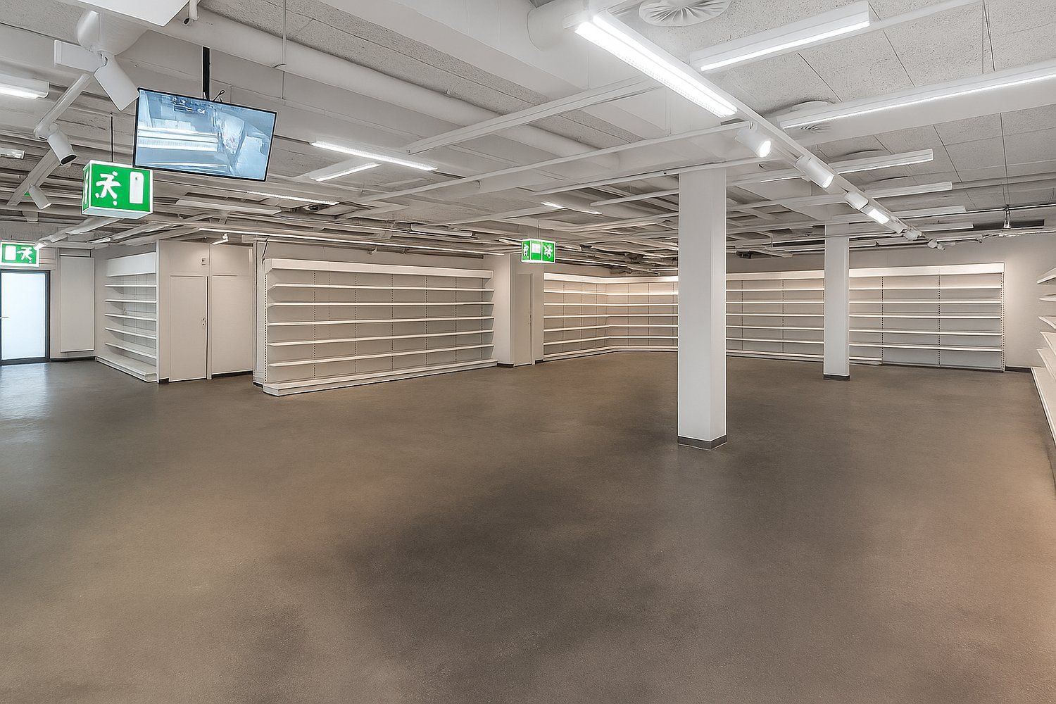 negozio di 633m²