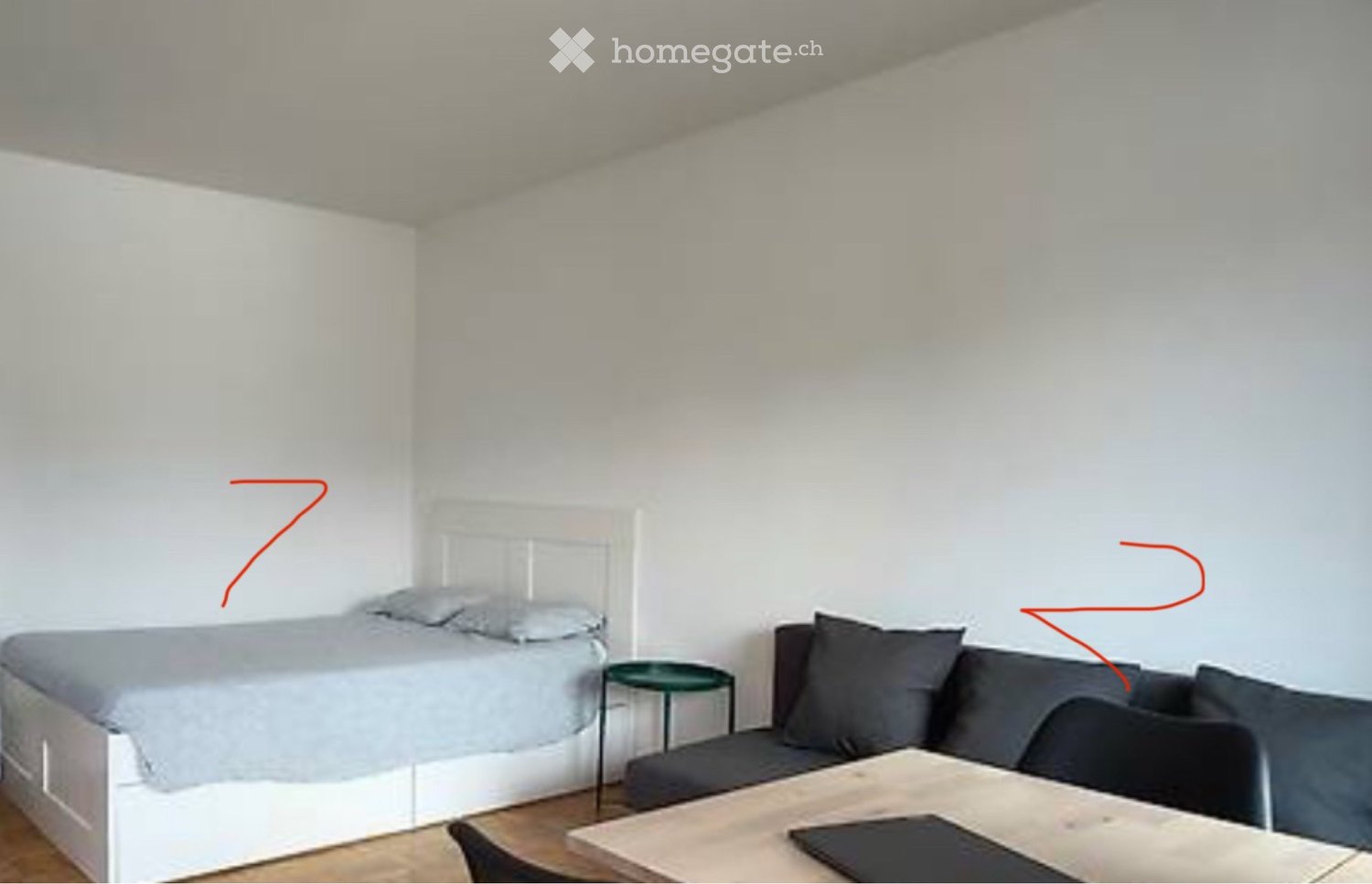 1 room single room