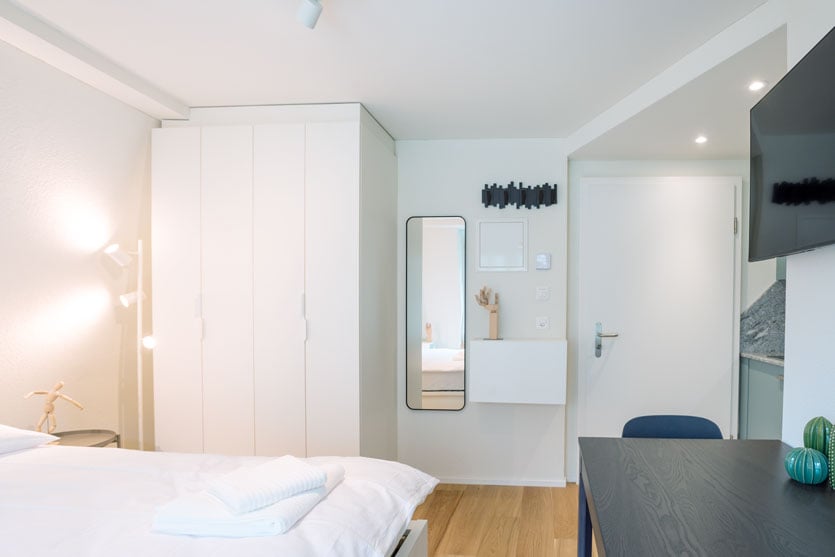 Appartement meublé d'une pièce