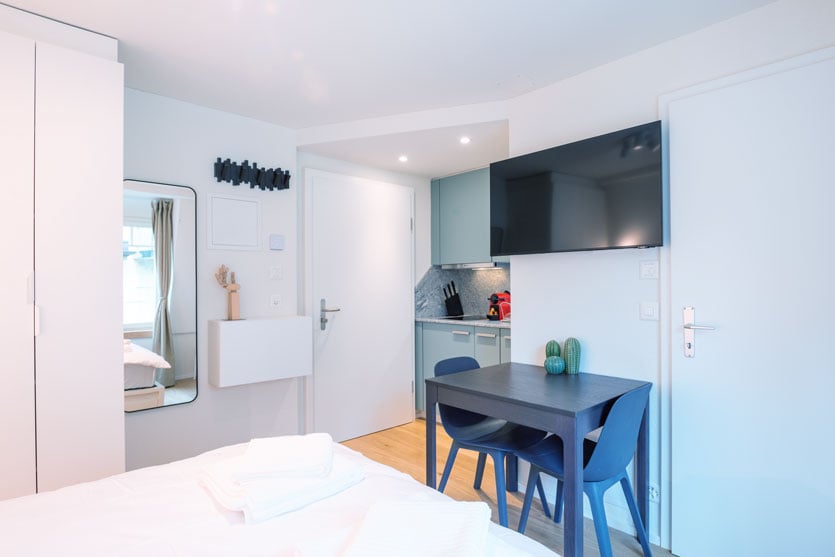 Appartement meublé d'une pièce