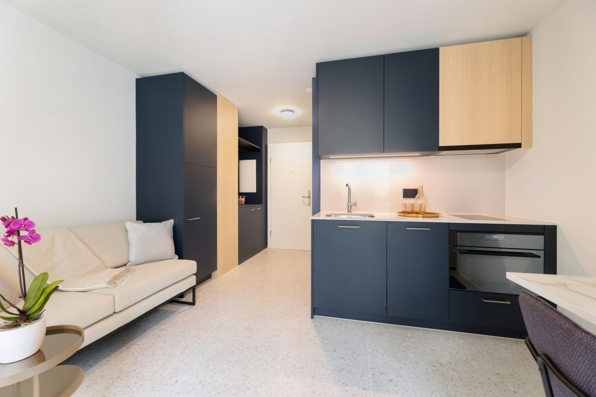 appartement meublé de 2 pièces