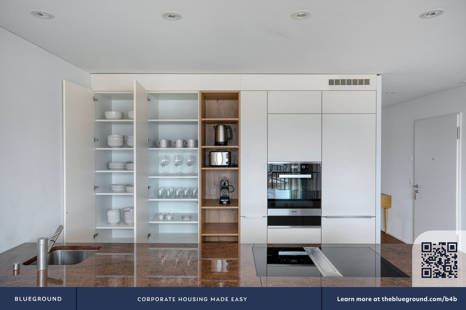3 ½ rooms furnished flat