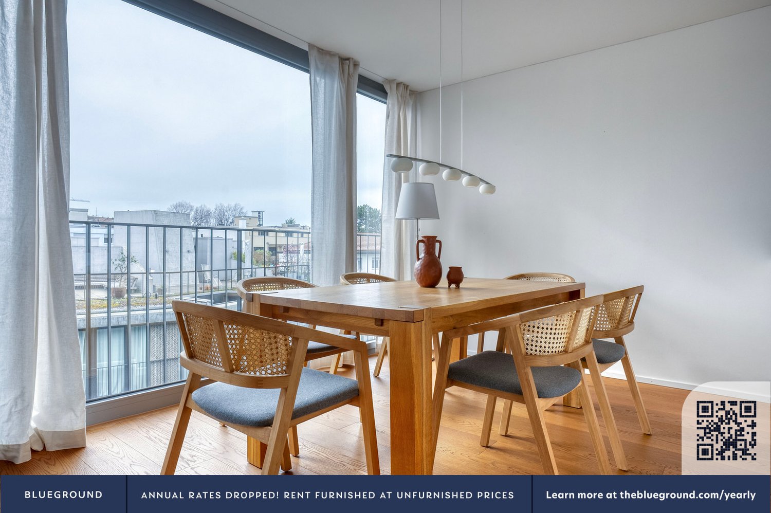 3 ½ rooms furnished flat