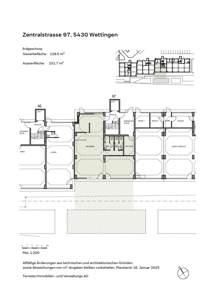 129m² shop