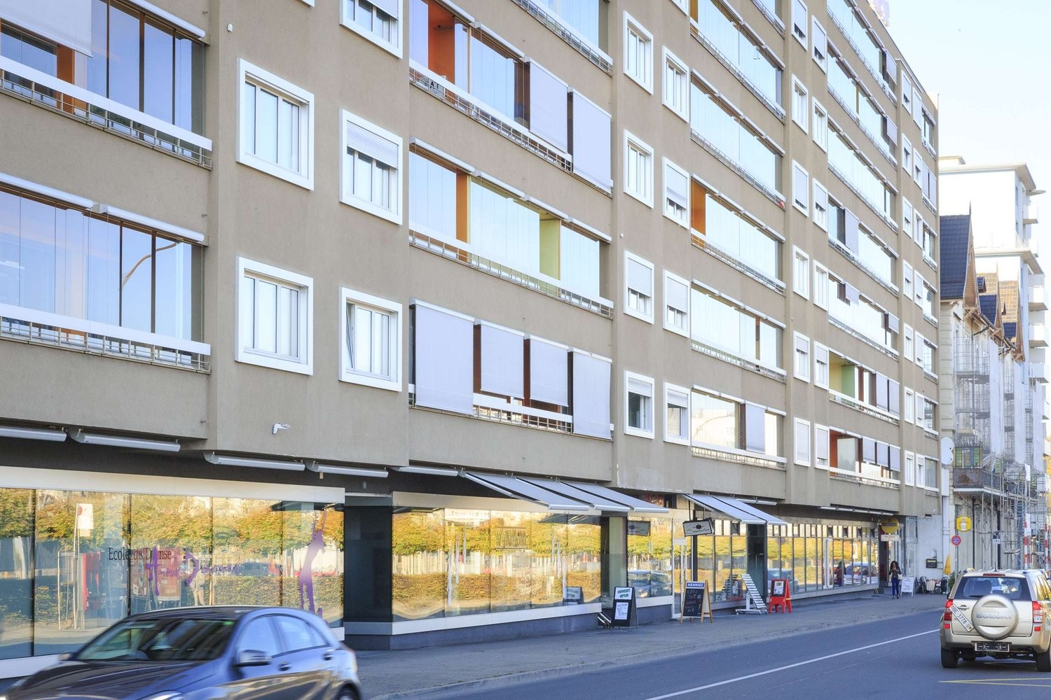 Unterirdischer Parkplatz