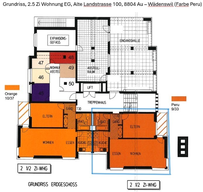 Appartamento di 2 ½ locali
