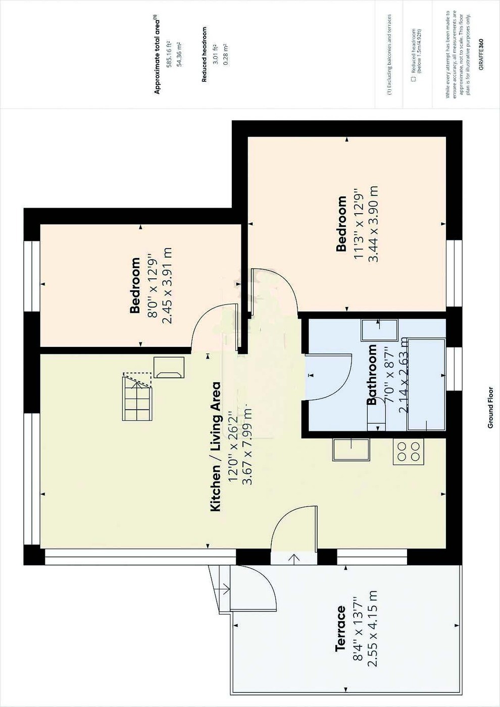 3 ½ pièces maison individuelle