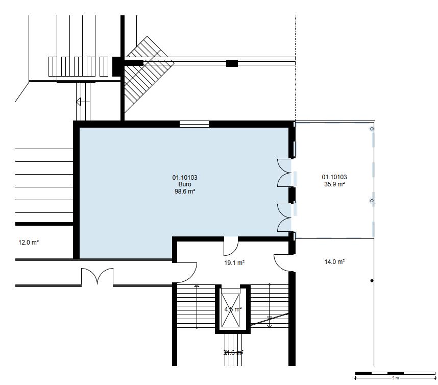 99m² office