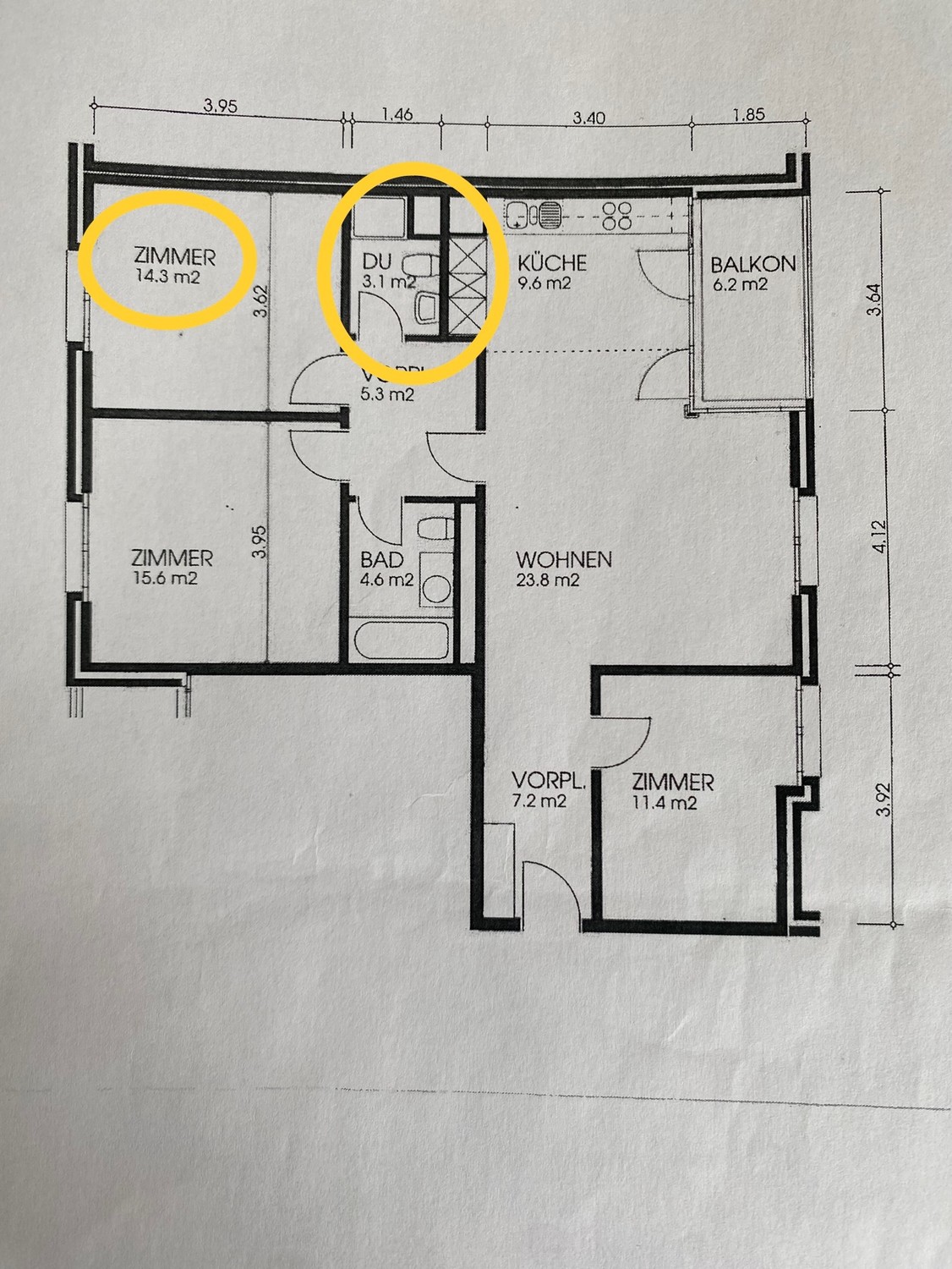 Room in a shared flat