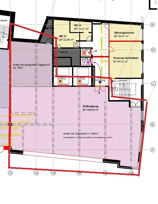 400m² commercial