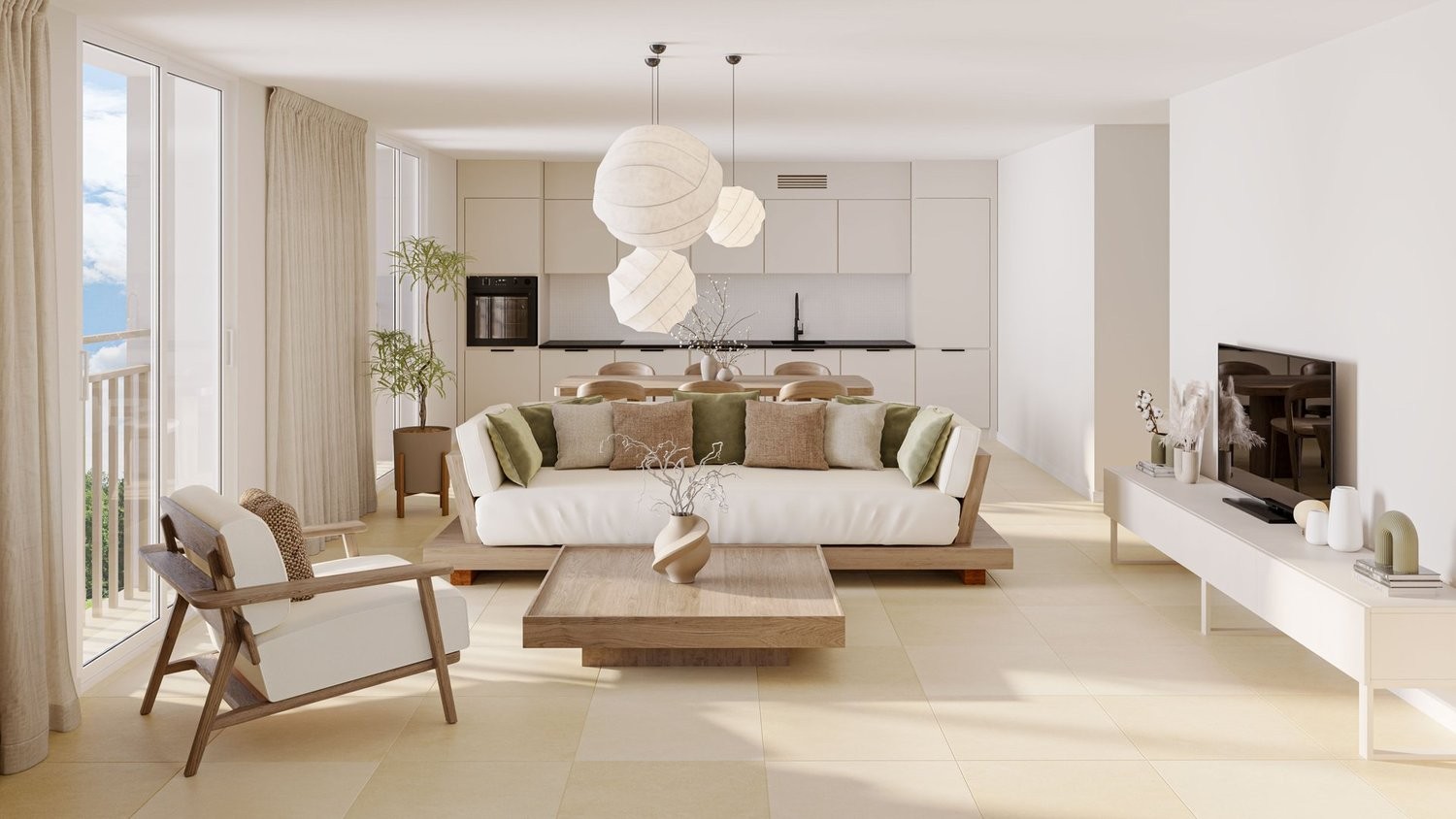 2 ½ rooms apartment