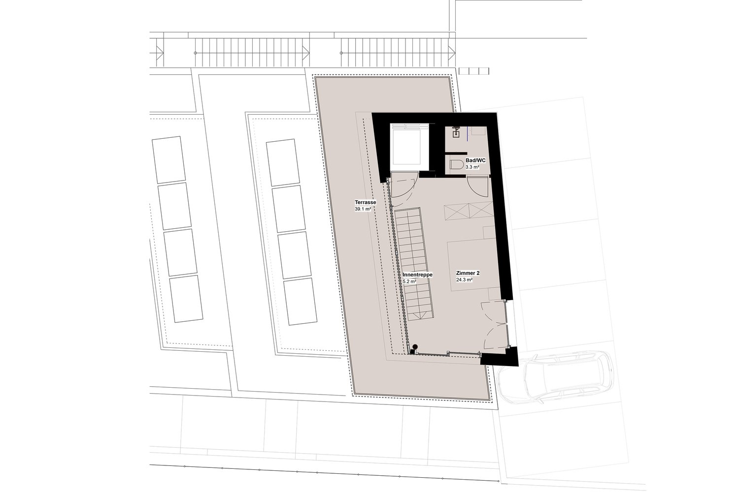 3 ½ rooms duplex