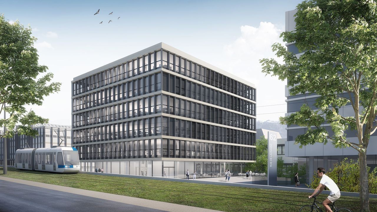 795m² office