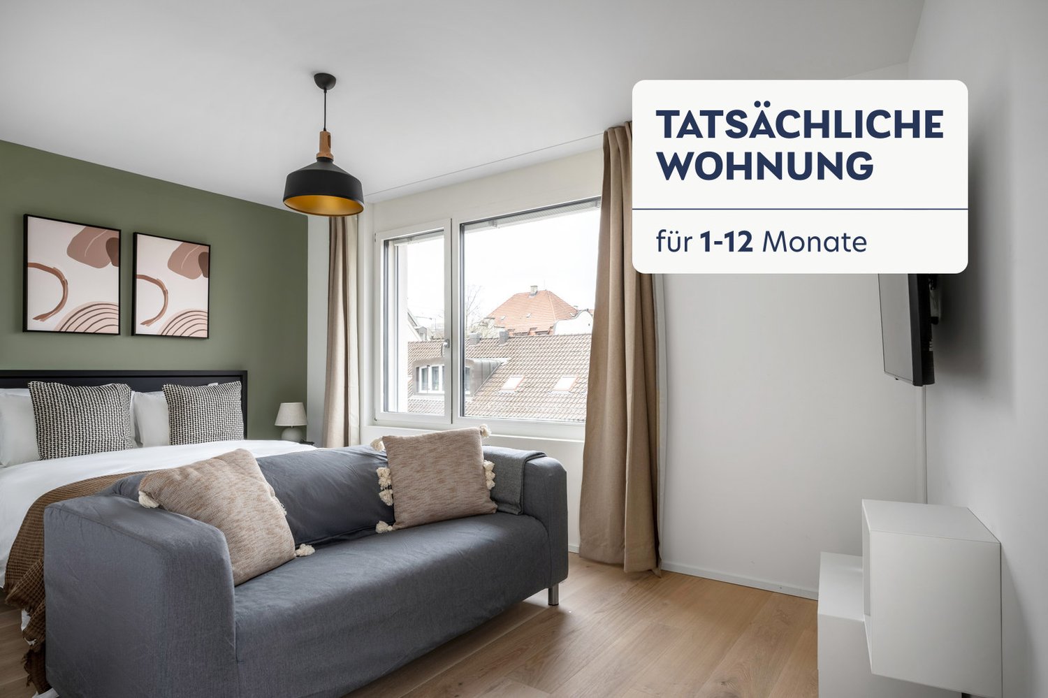 appartamento arredato con 1 ½ locali