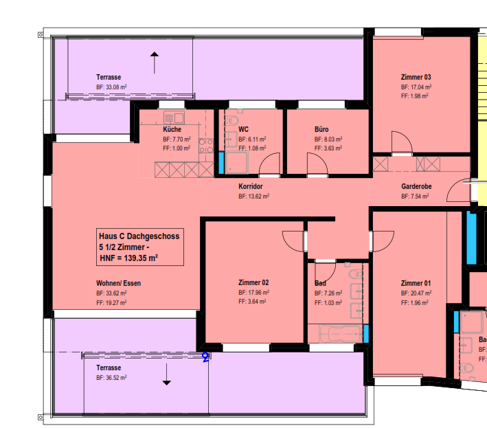 Appartement de 5 ½ pièces
