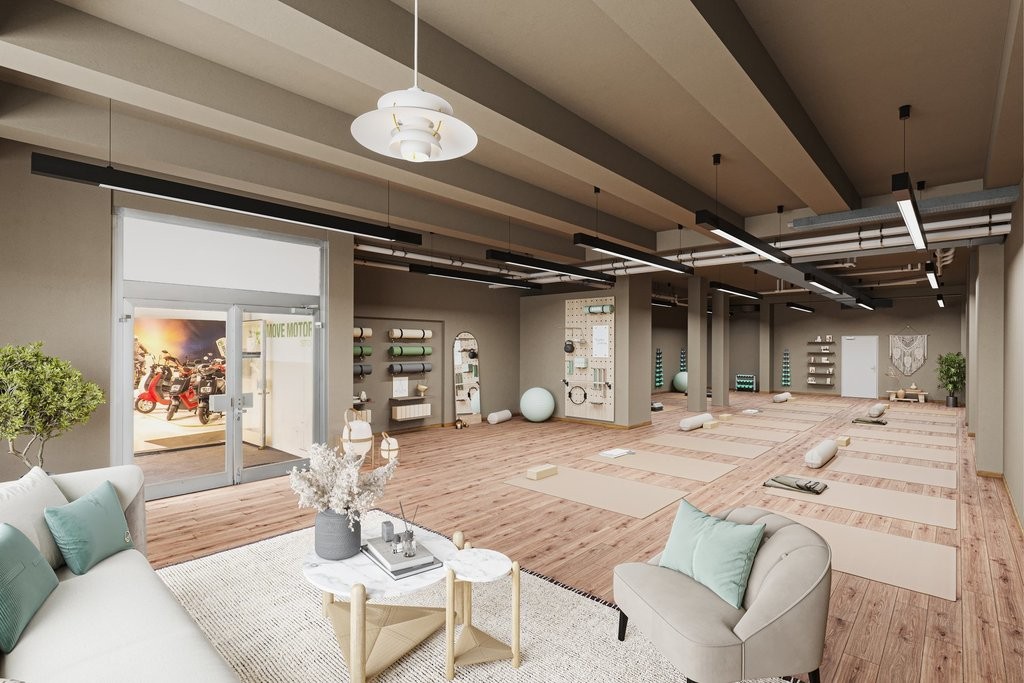 146m² shop