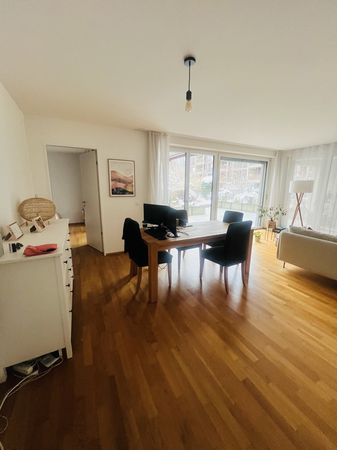 2 ½ rooms furnished flat