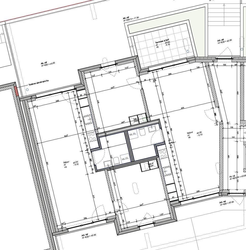 2 ½ rooms apartment