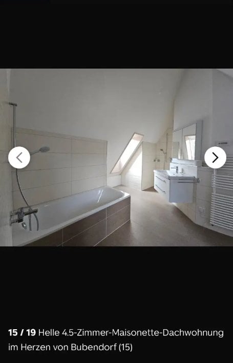 4 rooms apartment
