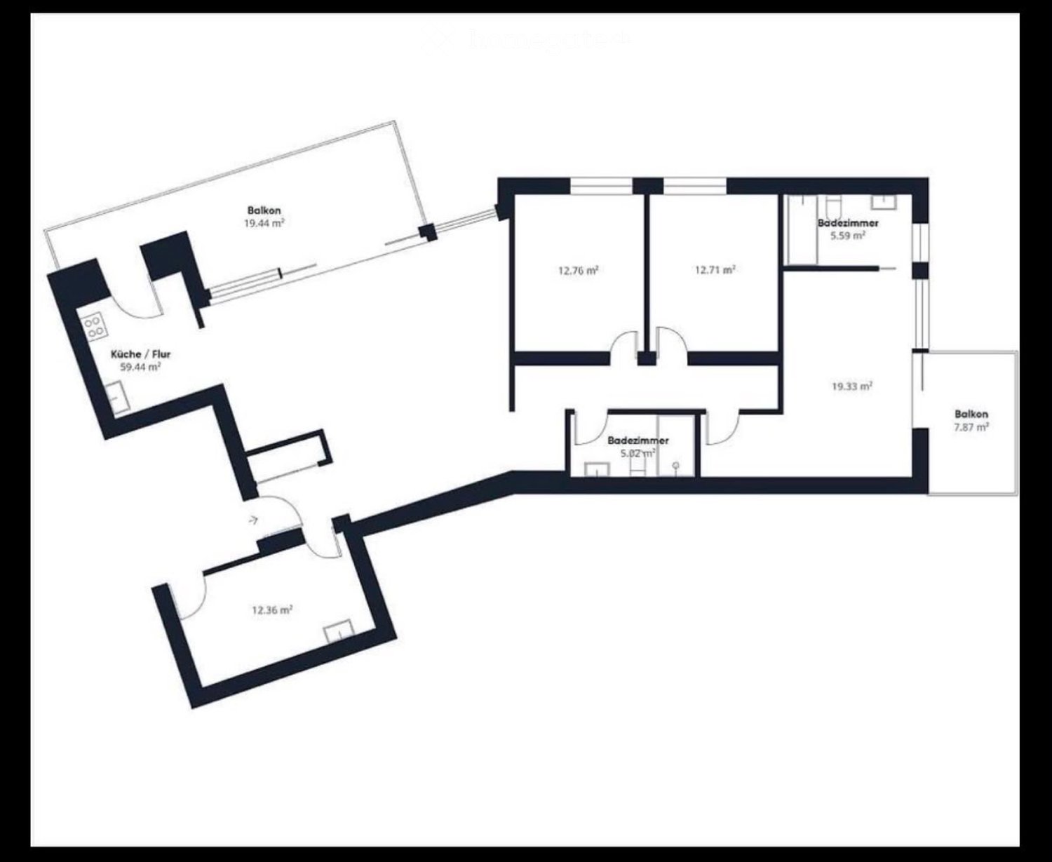 5-Zimmer-Wohnung