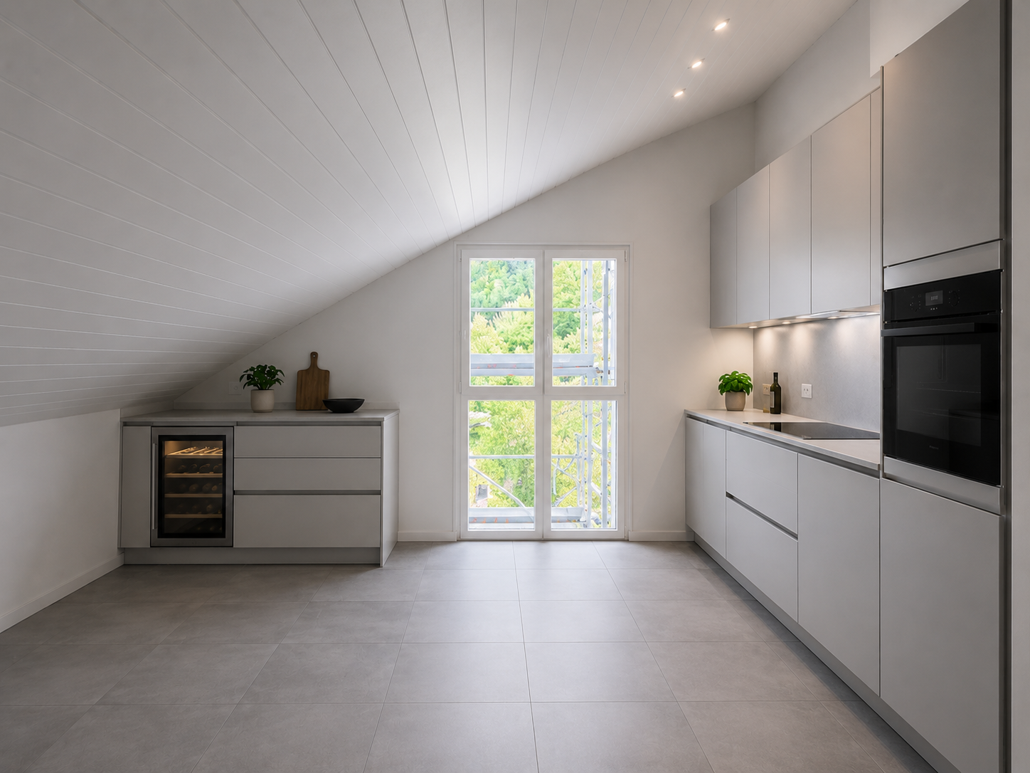2 ½ rooms roof flat