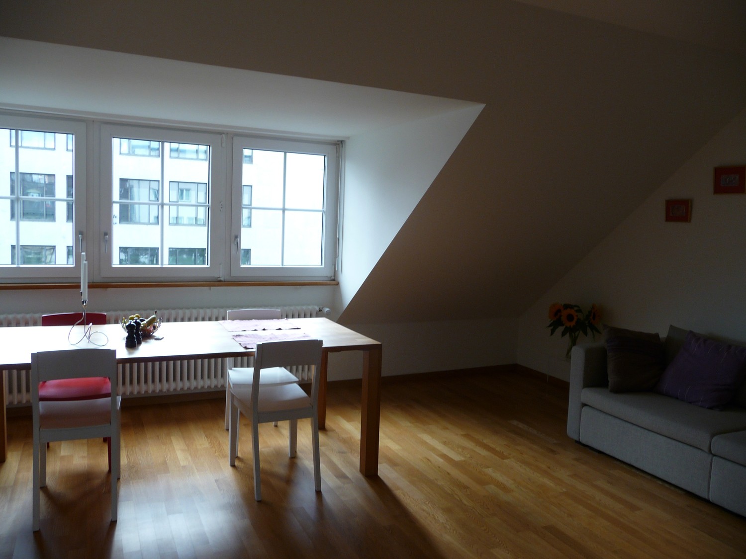 2 rooms roof flat