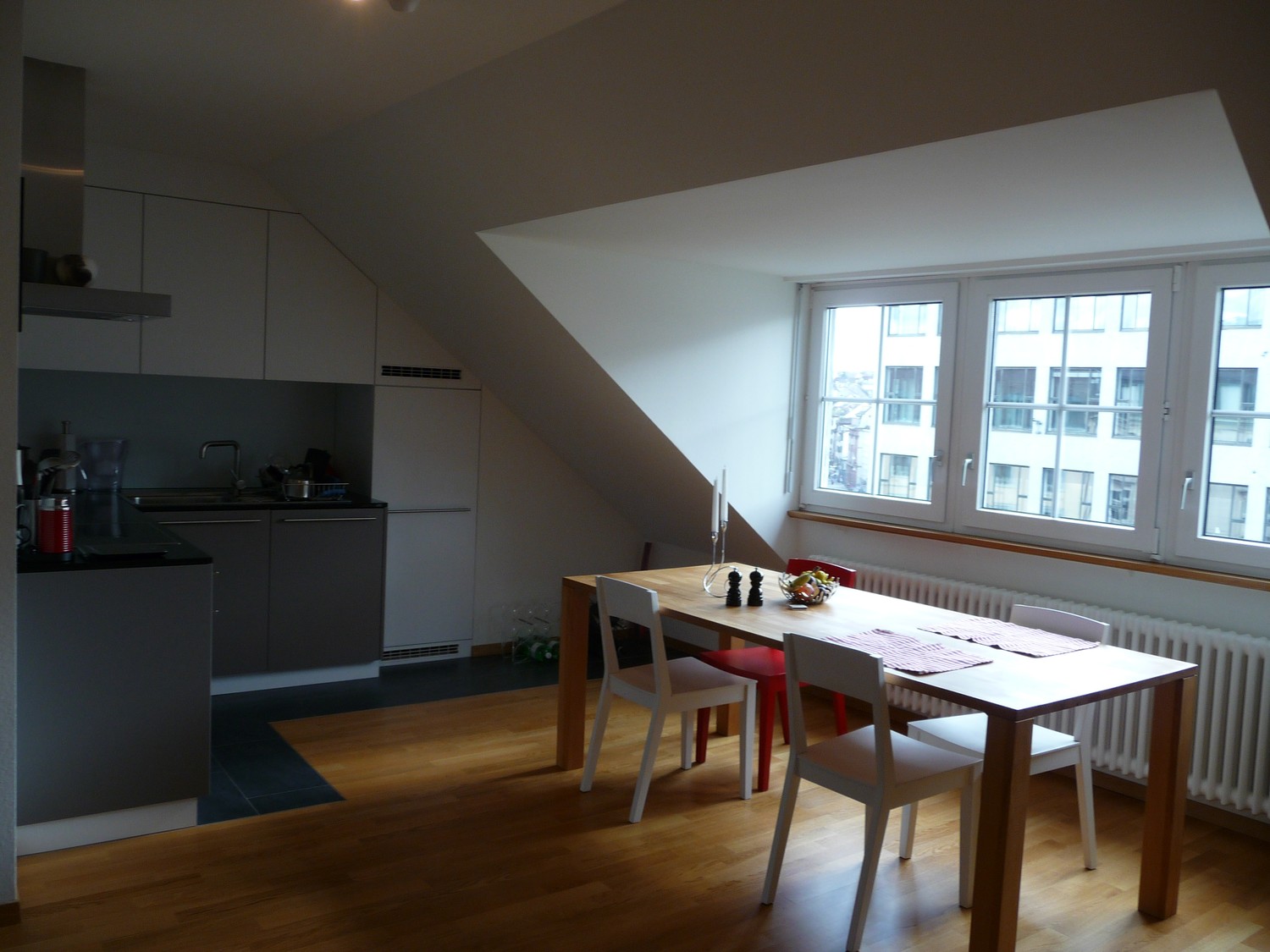 2 rooms roof flat