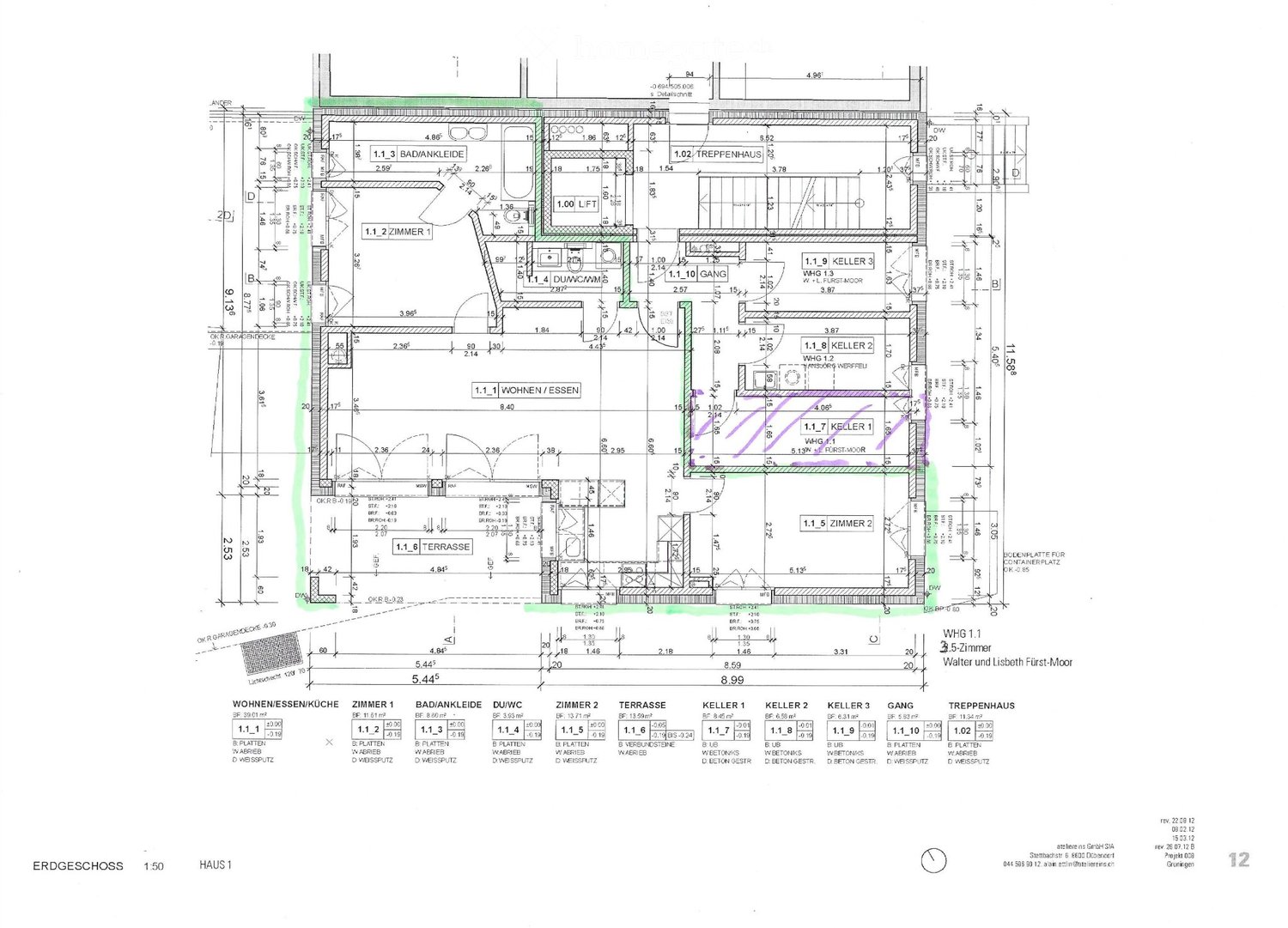 Appartamento di 3 ½ locali