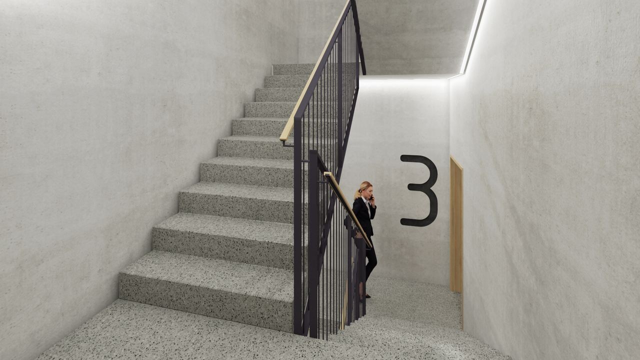 130m² office