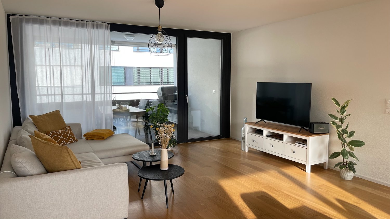 3 ½ rooms furnished flat