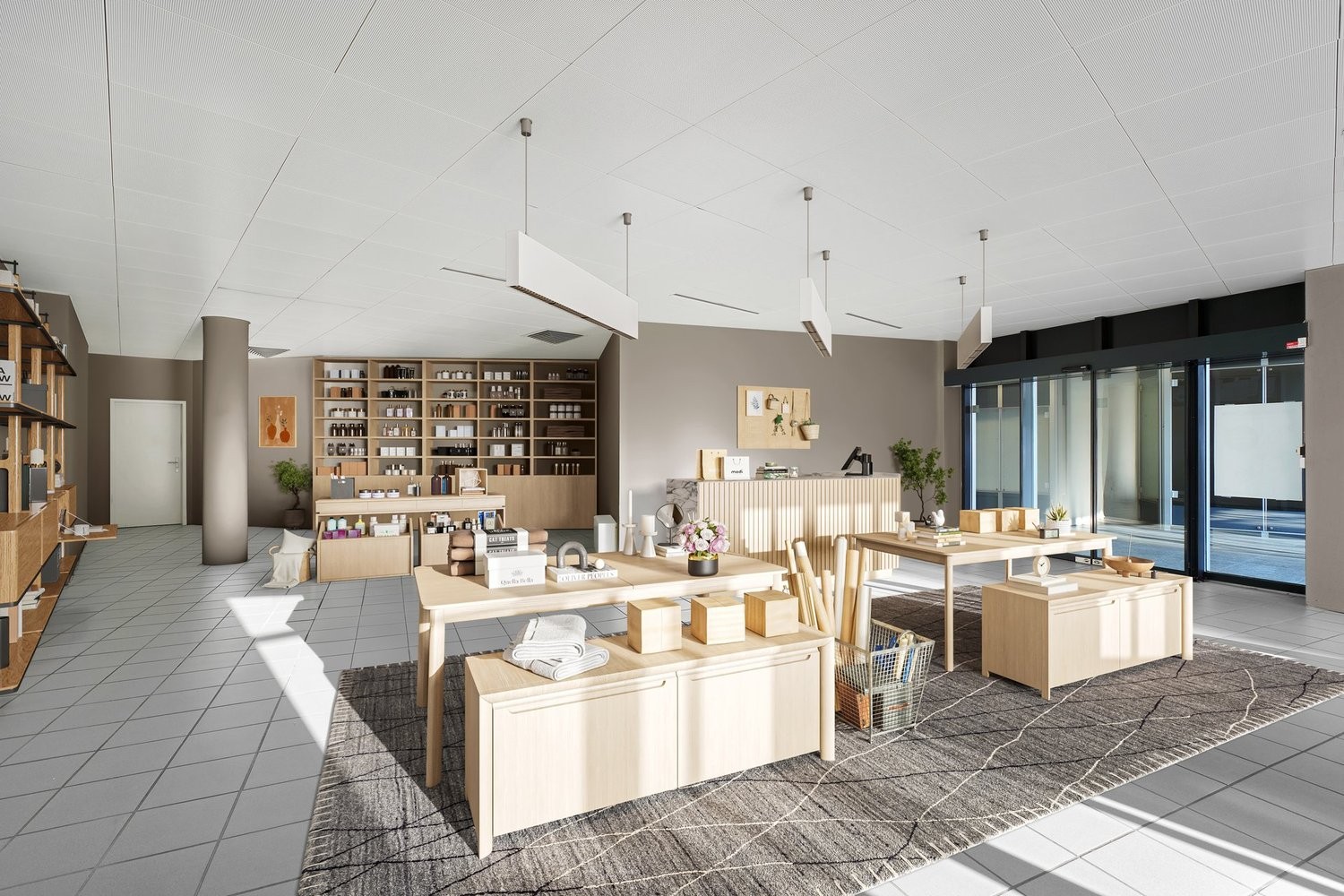 91m² shop