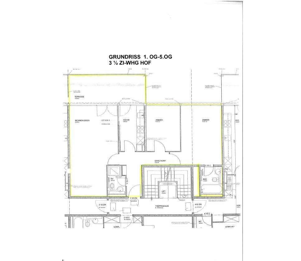 3 ½ rooms apartment