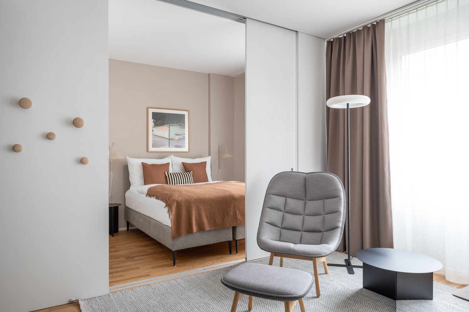 2 ½ pièces appartement meublé