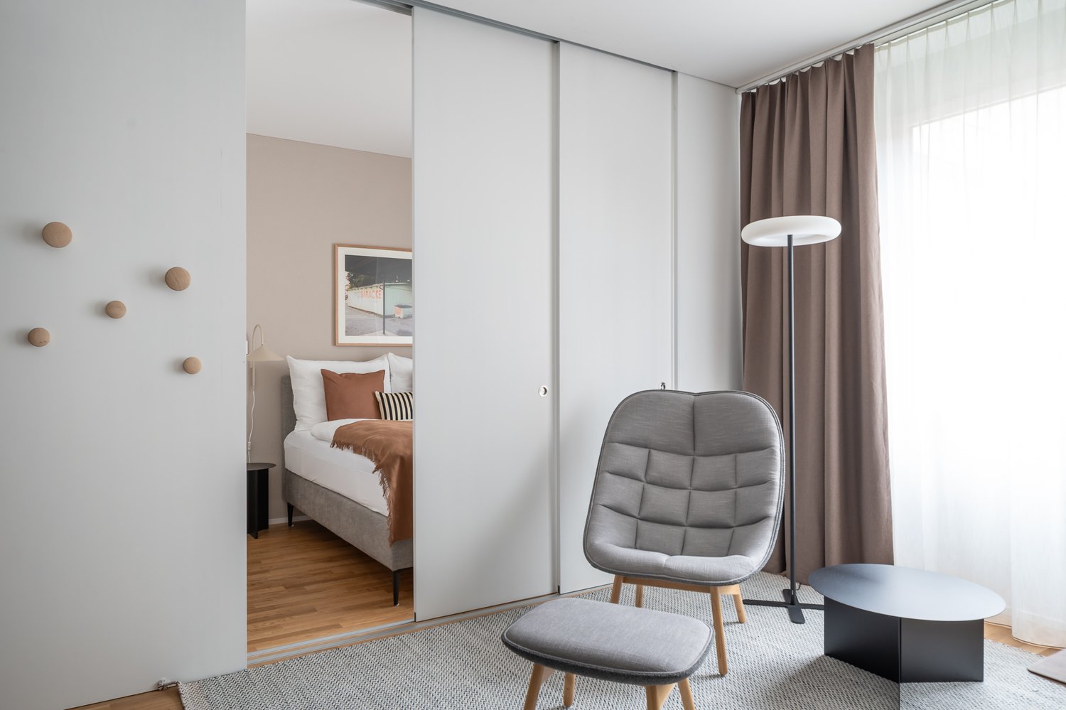 2 ½ pièces appartement meublé