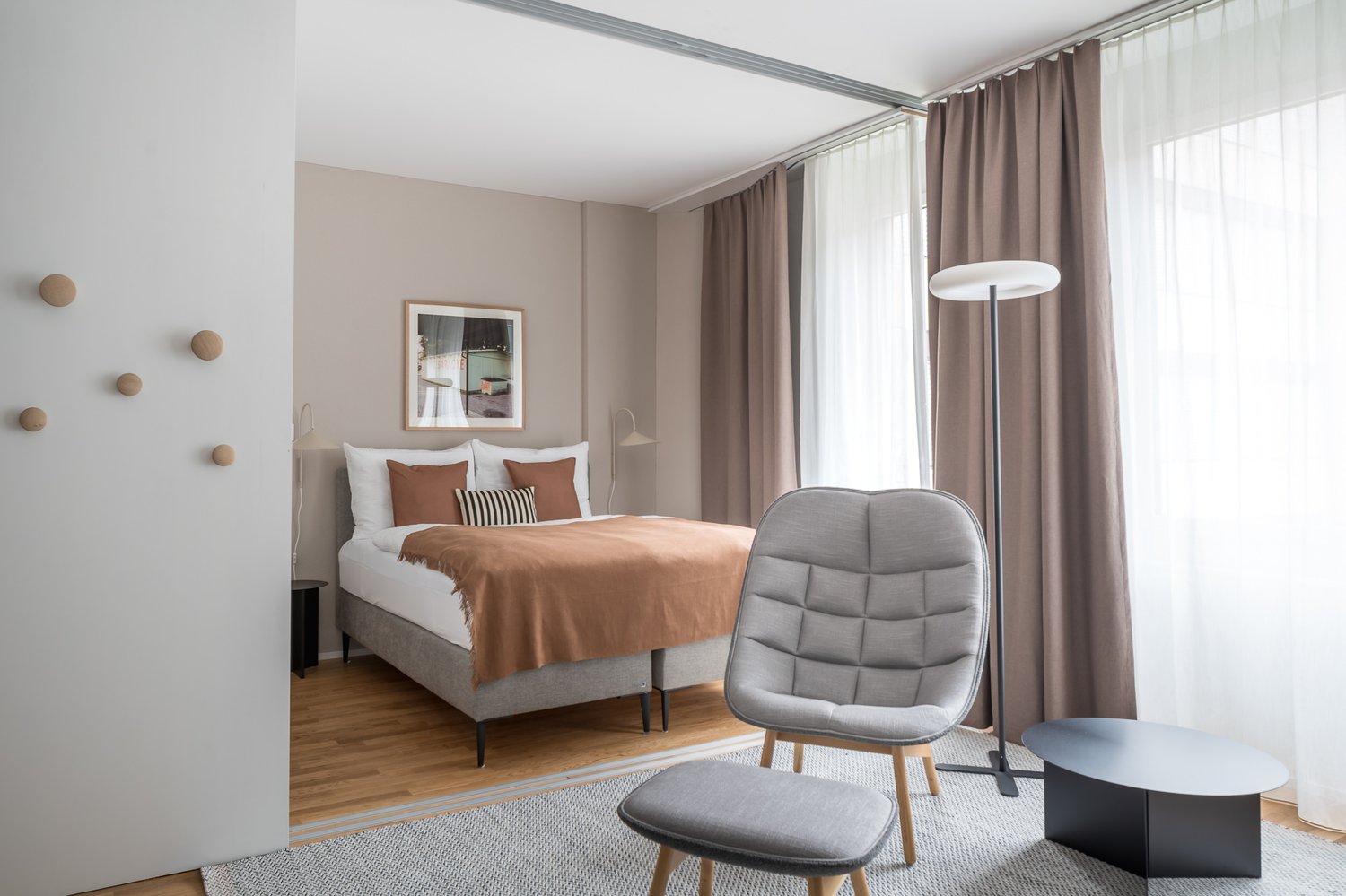 2 ½ pièces appartement meublé