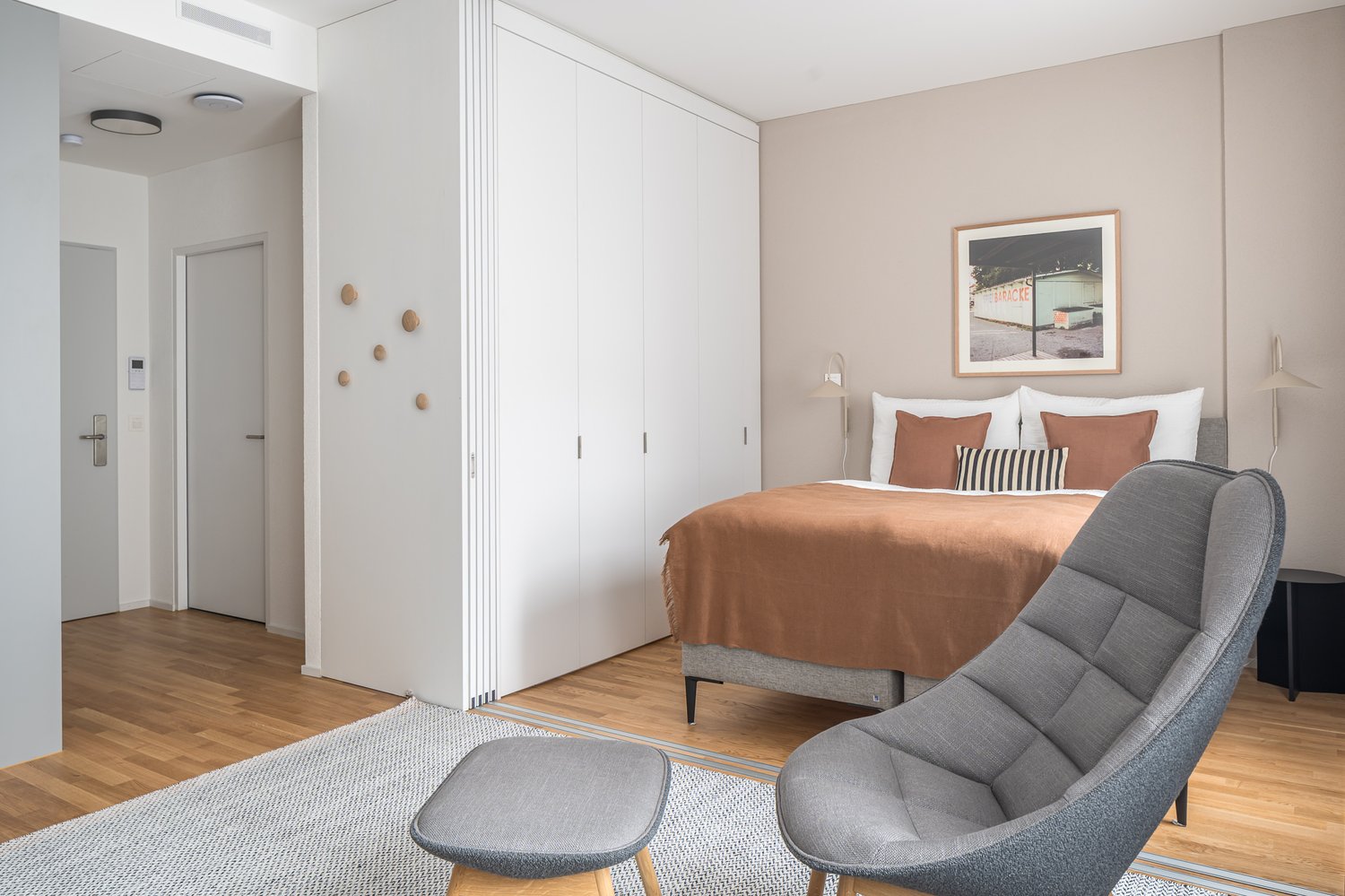 2 ½ pièces appartement meublé