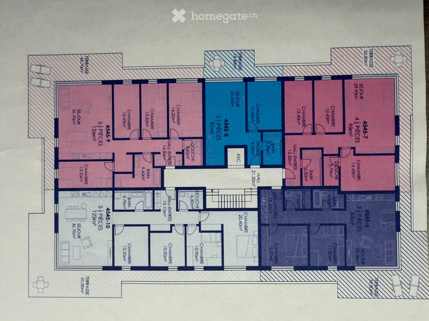 4 ½ rooms apartment