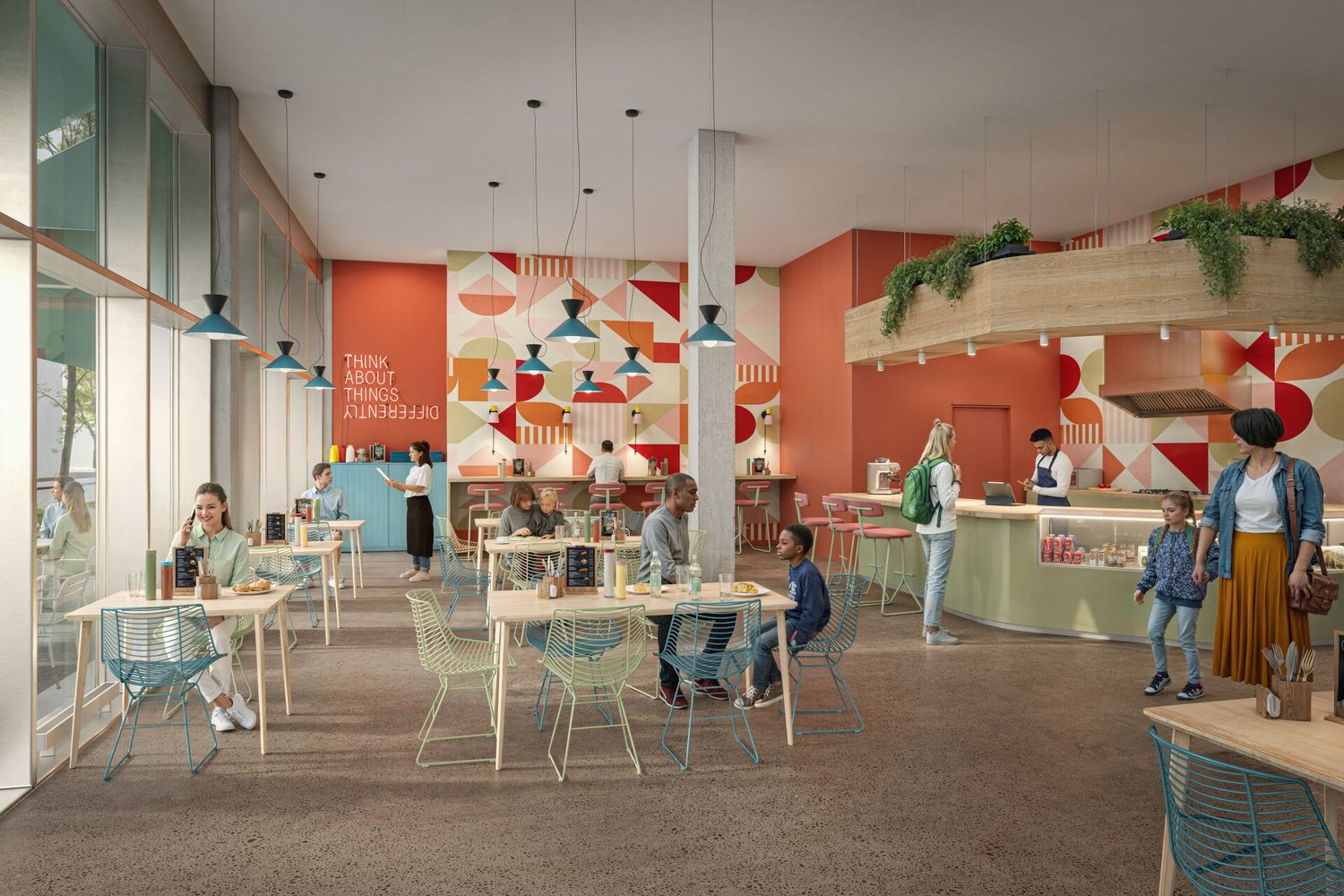 142m² restaurant