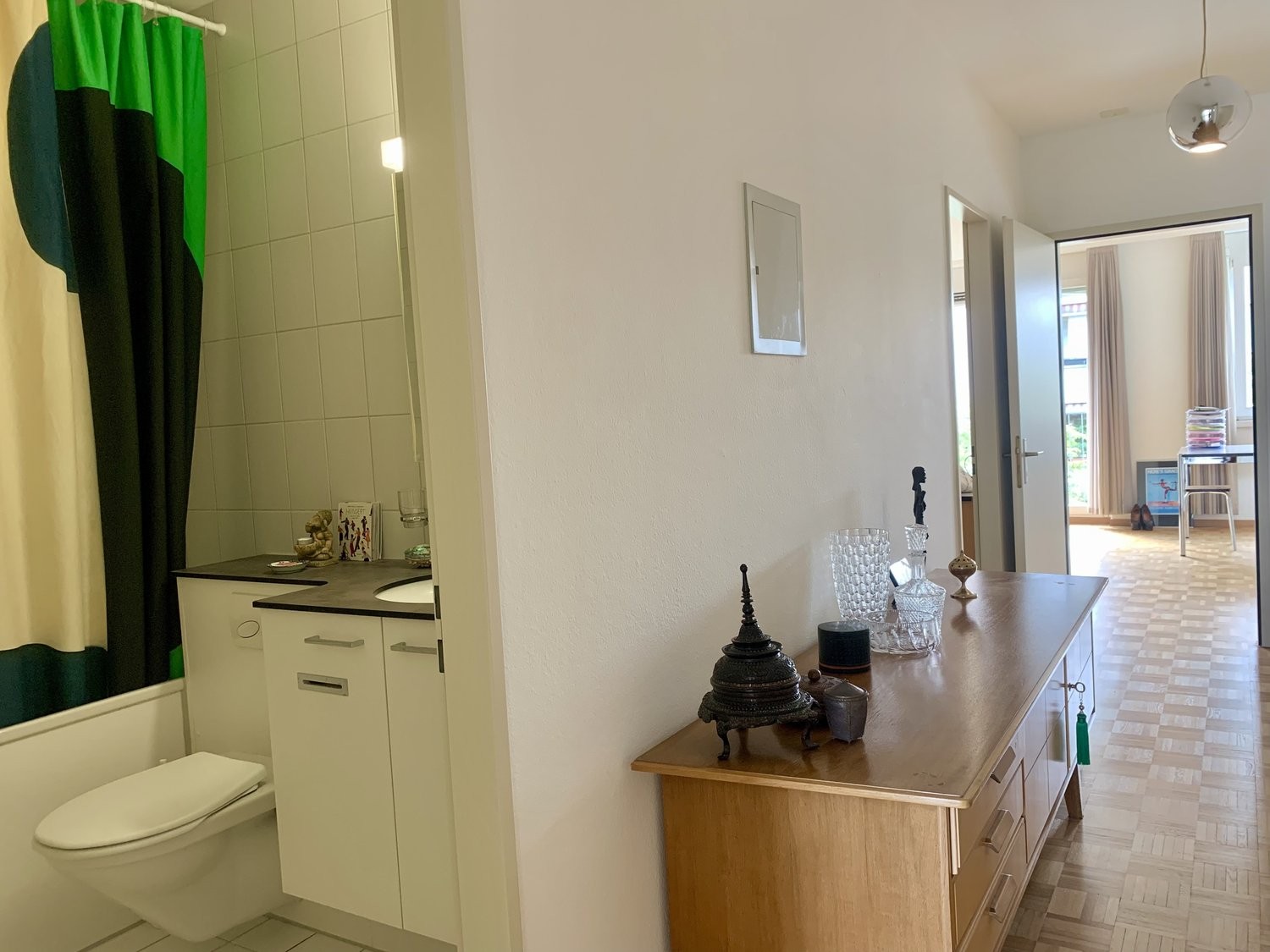 2 rooms furnished flat