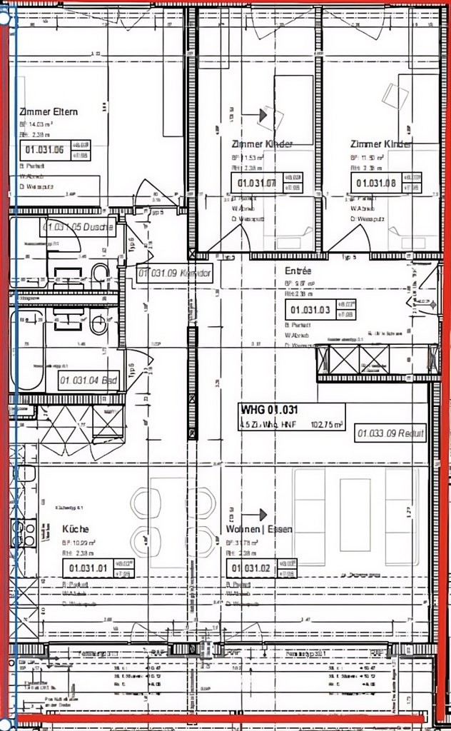 4 ½ rooms apartment