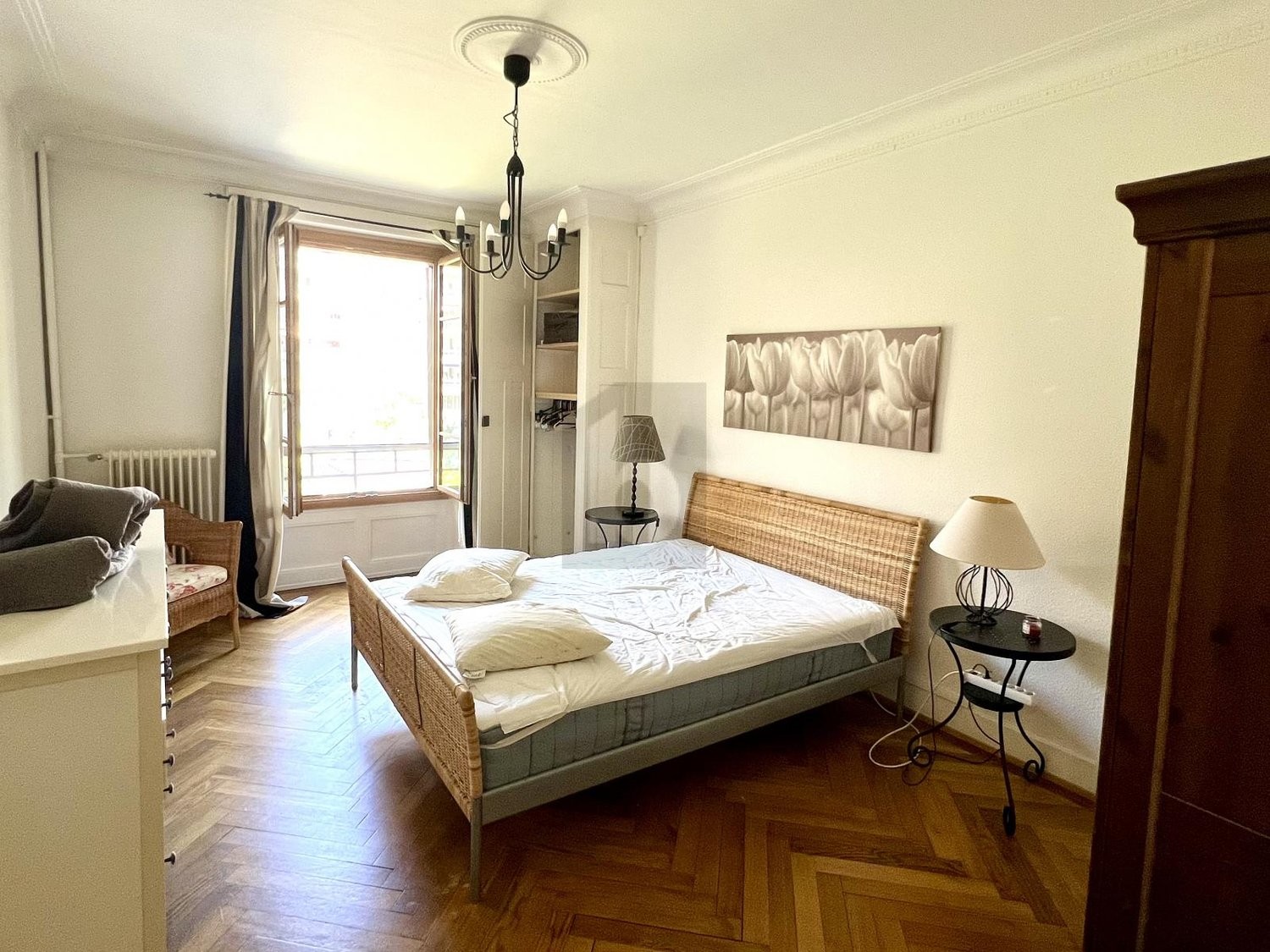 4 rooms furnished flat